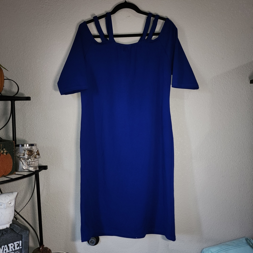 L.O.L. Surprise! Royal Blue Midi Dress